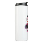 水色の馬に乗る戦士 タンブラー (回転左)