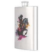 水色の馬に乗る戦士 フラスク (左)