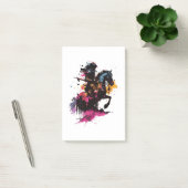 水色の馬に乗る戦士 ポストイット (オフィス)