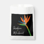 水色の鳥の楽園 フェイバーバッグ (正面)