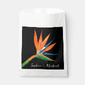 水色の鳥の楽園 フェイバーバッグ (正面)