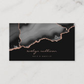 水色の黒瑪瑙 名刺 (正面)