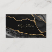 水色の黒瑪瑙 名刺 (正面)