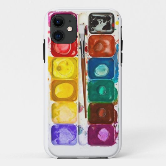 水色のiphoneカバー Case-Mate iPhoneケース (裏面)