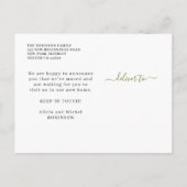 水色ひまわりモダンが動く 案内ポストカード (裏面)