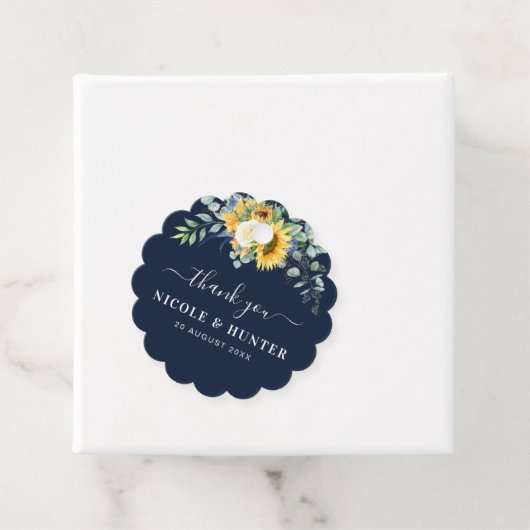 水色ひまわり結婚ユーカリ感謝していのお前 フェイバータグ (インサイチュ)