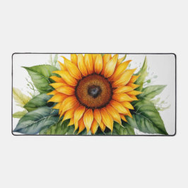 水色ひまわり離れの手引きフローラ デスクマット