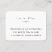 水色りんごサイダーミルアップルオーチャード 名刺 (裏面)