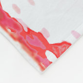 水色アメリカグランジ国旗の毛布 フリースブランケット (角)