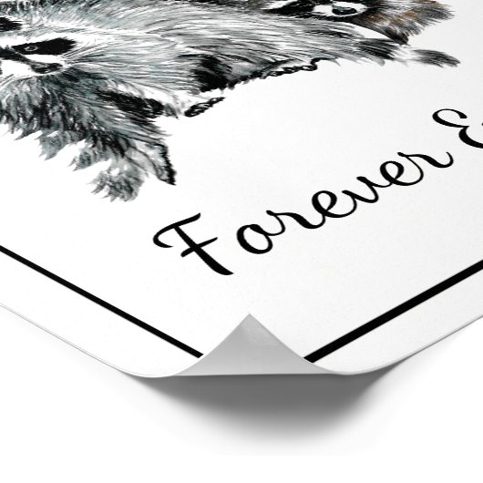 水色アライクオンズファミリーフォーエバー&常時引用文 ポスター (角)