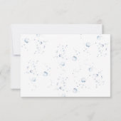 水色イルカお世話になっております サンキューカード (裏面)