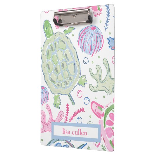 水色ウミガメ海名 クリップボード (左)