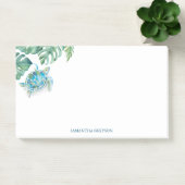 水色ウミガメ熱帯緑 ポストイット (オフィス)