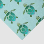 水色ウミガメ 薄葉紙 (詳細)