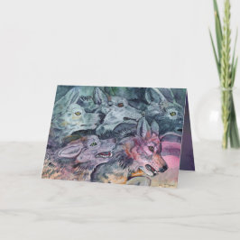 水色ウルフパック カード