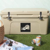 水色ウルフママまたはカブ付きパパ シール (クーラー)