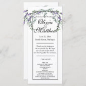 水色エレガントシックなラベンダーグリーン (正面/裏面)