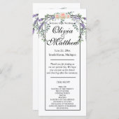 水色エレガントピンクのバラのラベンダーの緑 (正面/裏面)