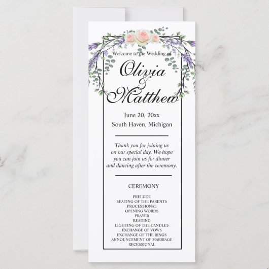 水色エレガントピンクのバラのラベンダーの緑 (正面)