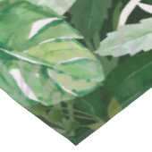 水色エレガントフローラ装飾模様 テーブルクロス (アングル)