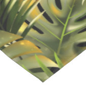 水色エレガントフローラ装飾模様 テーブルクロス (アングル)