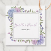 水色エレガントブルー&薄紫フローラ結婚ズ フェイバータグ (裏面)