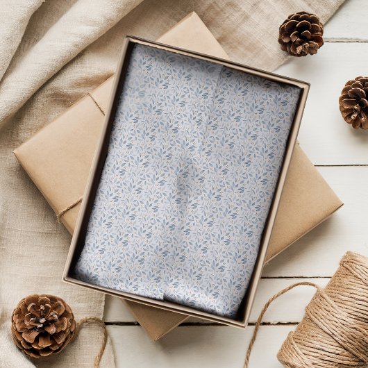 水色エレガント青緑 薄葉紙