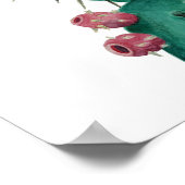 水色オプンティア ポスター (角)