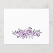 水色オーキッド共有デート夜アイディアカード チラシ (裏面)