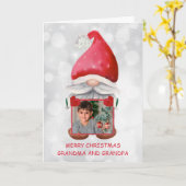 水色カスタム格言カード付き写真 カード (黄色い花)