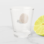 水色カタツムリ ショットグラス (裏面)