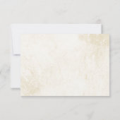 水色カボチャ秋収穫結婚式RSVPカード 出欠カード (裏面)