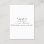 水色カメラ撮影者 名刺 (裏面)