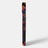 水色カラフル蝶 Case-Mate iPhoneケース (裏面 / 左)