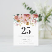 水色ガーリーフローラ編集可能な年齢誕生日 (スタンド正面)