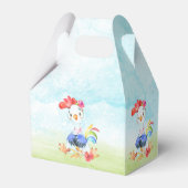 水色ガールオルトスターベビーシャワーファーム フェイバーボックス (裏面サイド)