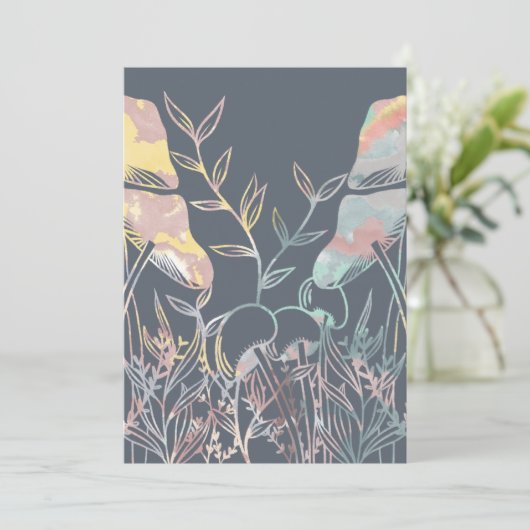 水色キノコ (スタンド正面)