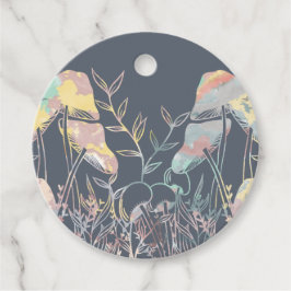 水色キノコ フェイバータグ