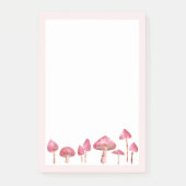 水色キノコ ポストイット (正面)