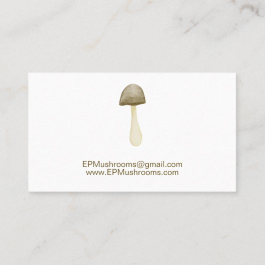 水色キノコ 名刺 (裏面)