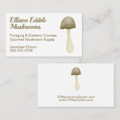 水色キノコ 名刺 (正面/裏面)