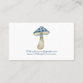 水色キノコ 名刺 (裏面)