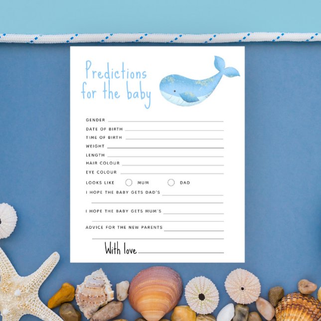 水色クジラ – 予測とアドバイスベビー (クリエイターアップロード済み)