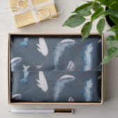 水色クジラ 薄葉紙 (ギフト)