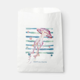 水色クラゲ休暇レンタル フェイバーバッグ