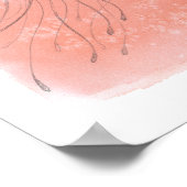 水色クラゲ ポスター (角)