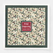 水色クランベリーレッドホリーベリー深いグリーン (正面)