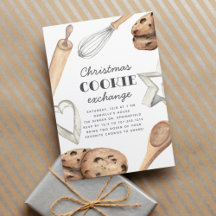 水色クリスマスクッキー交換パーティー