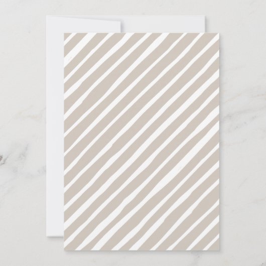 水色クリスマスクッキー交換パーティー 招待状 (裏面)