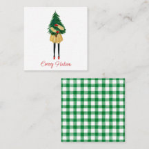 水色クリスマスファッションガールギフトエンクロージャー